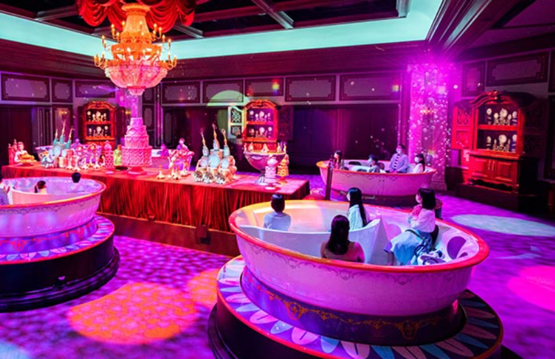 ▲▼美女與野獸「城堡奇緣」。（圖／翻攝自東京迪士尼官網）