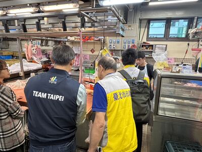 嚴防非洲豬瘟！北市派員聯合稽查　這「2市場」豬肉攤休市5日