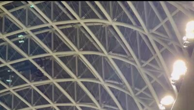 豪雨狂炸大巨蛋又漏水　藍議員批北市府罰遠雄百萬還給80分高分