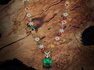 亮珠寶/當紅帕拉伊巴碧璽、重量級祖母綠來了 DAMIANI亮3億珍寶