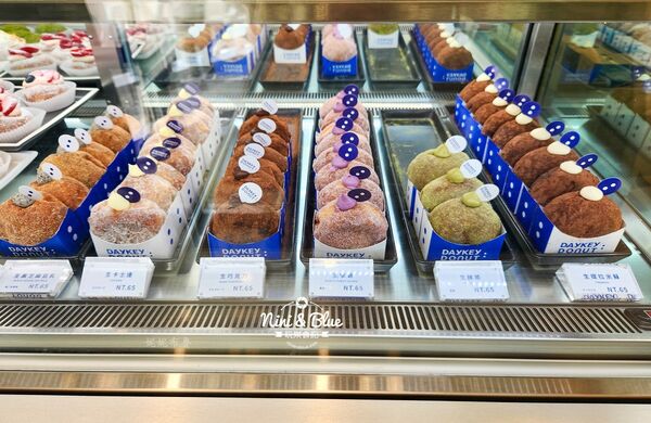 ▲▼DAYKEY DONUT ｜日式「生」甜甜圈專門店。（圖／部落客NINI AND BLUE 玩樂食記授權提供）