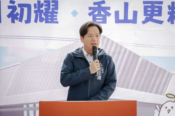 ▲新竹市代理市長邱臣遠今(23)日前往現場視察。（圖／新竹市政府提供）