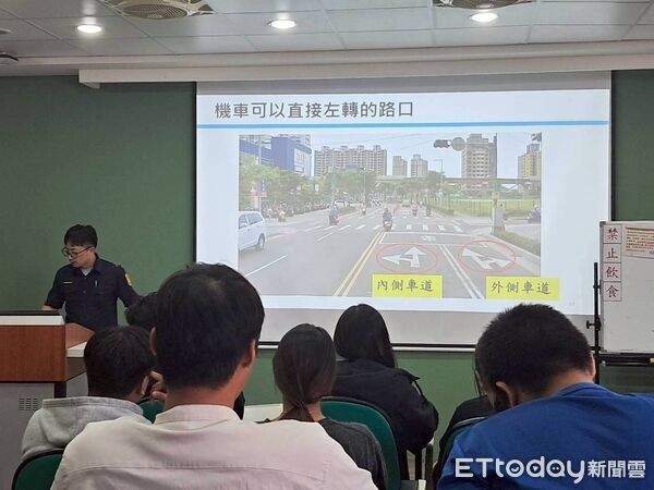 ▲成功分局推動「停讓文化2.0」落實交通守法觀念。（圖／記者楊晨東翻攝）