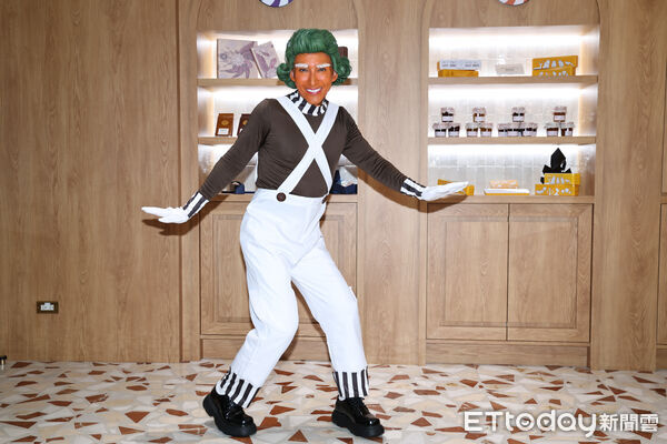 ▲▼  潘若迪 萬聖節造型揭曉記者會。（圖／記者黃克翔攝）