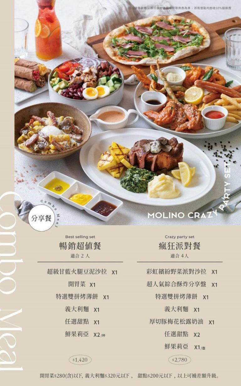 ▲▼台中主打石臼現磨鮮麥義大利麵。（圖／部落客糖糖提供）