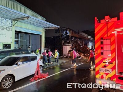 桃園工廠惡火奪2命!網拍夫妻疑受困葬身火海 遺體相隔9小時尋獲