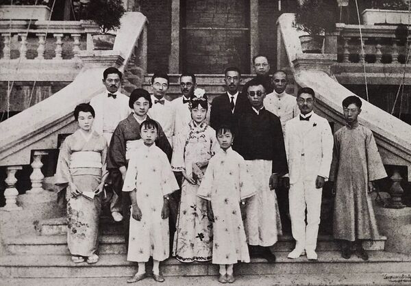 ▲溥儀和婉容在天津租界內張園寓居。（圖／公共版權照片）