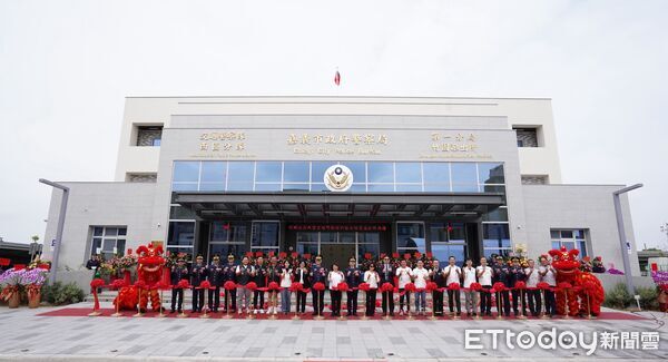 ▲▼   投入1.28億 嘉市竹園派出所與交通隊西區分隊辦公廳舍落成啟用典禮 提升城市安全與新永續發展  。（圖／嘉義市警局提供）