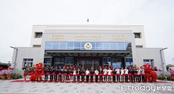 ▲▼   投入1.28億 嘉市竹園派出所與交通隊西區分隊辦公廳舍落成啟用典禮 提升城市安全與新永續發展  。（圖／嘉義市警局提供）