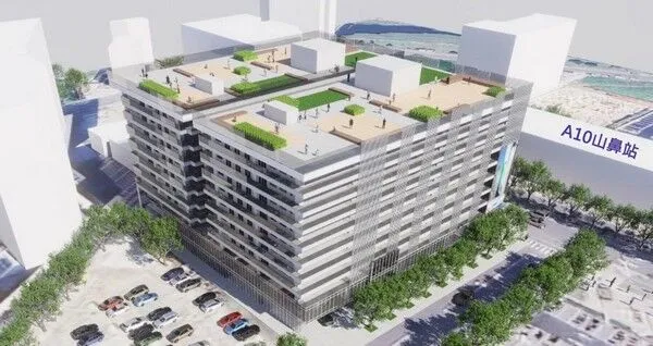 ▲桃園機場捷運A10站招商說明會