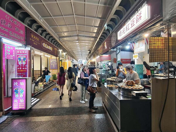 ▲▼台北晴光市場裡的晴光紅豆餅。（圖／部落客Wisely）
