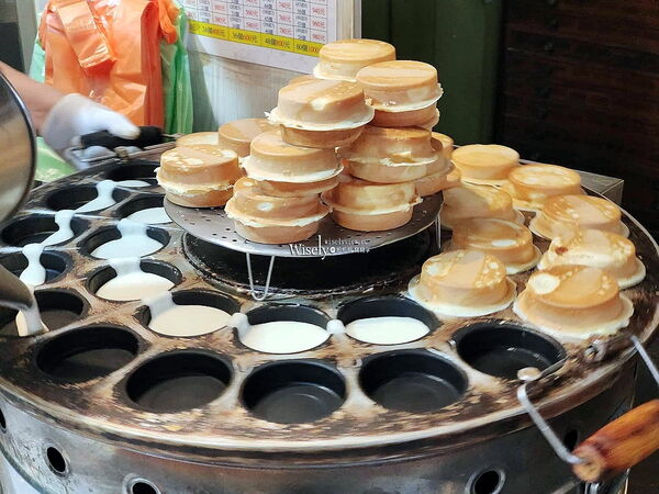 ▲▼台北晴光市場裡的晴光紅豆餅。（圖／部落客Wisely）