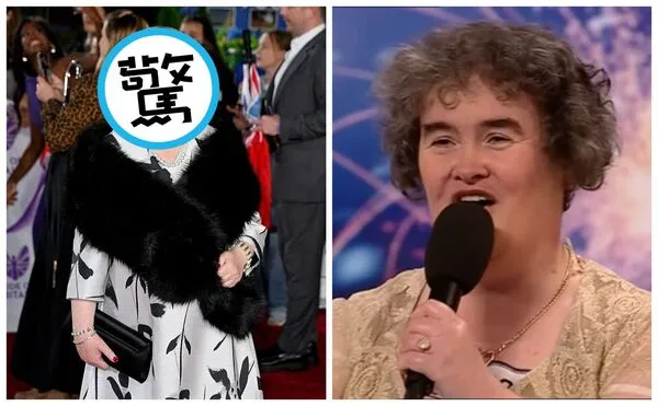 蘇珊波爾近日以金髮造型亮相，讓粉絲驚豔不已。（翻攝susanboylemusic IG、Got Talent Global YouTube頻道）