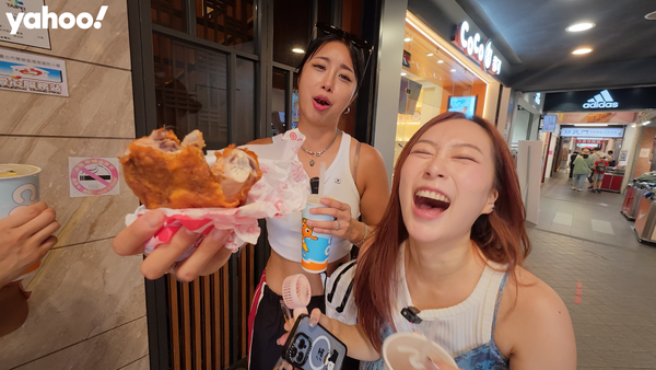 ▲韓國女軍官嗨吃金鍾國最愛台灣夜市牛排。（圖／節目提供）