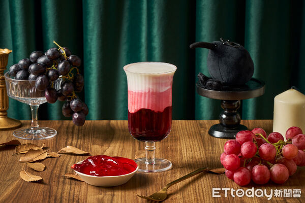 ▲▼「發發The Far Far Farm X 森永HI-CHEW」聯手推出萬聖節限定飲品。（圖／發發The Far Far Farm提供）