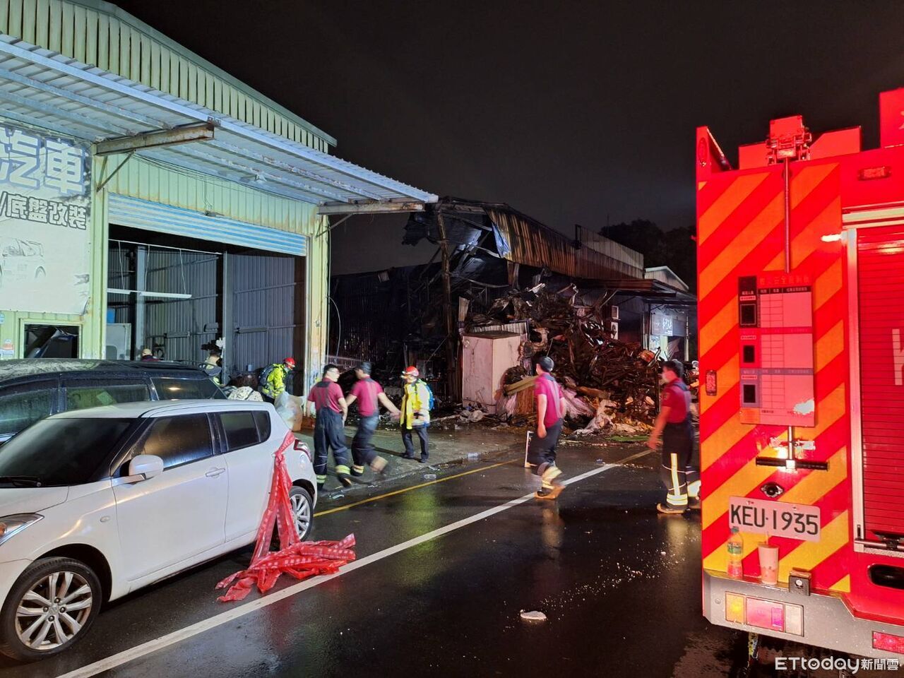 桃園工廠惡火奪2命!網拍夫妻疑受困葬身火海 遺體相隔9小時尋獲