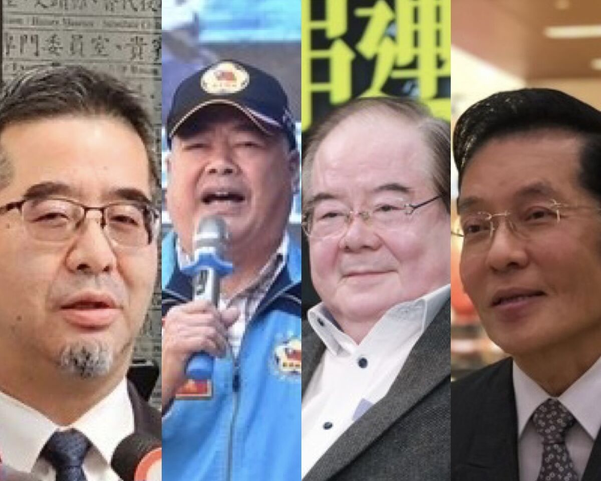 ▲國民黨準副主席蕭旭岑（圖左1）、季麟連（圖左2）、李乾龍（圖右2）、張榮恭（圖右1）。（圖／ETtoday資料照）
