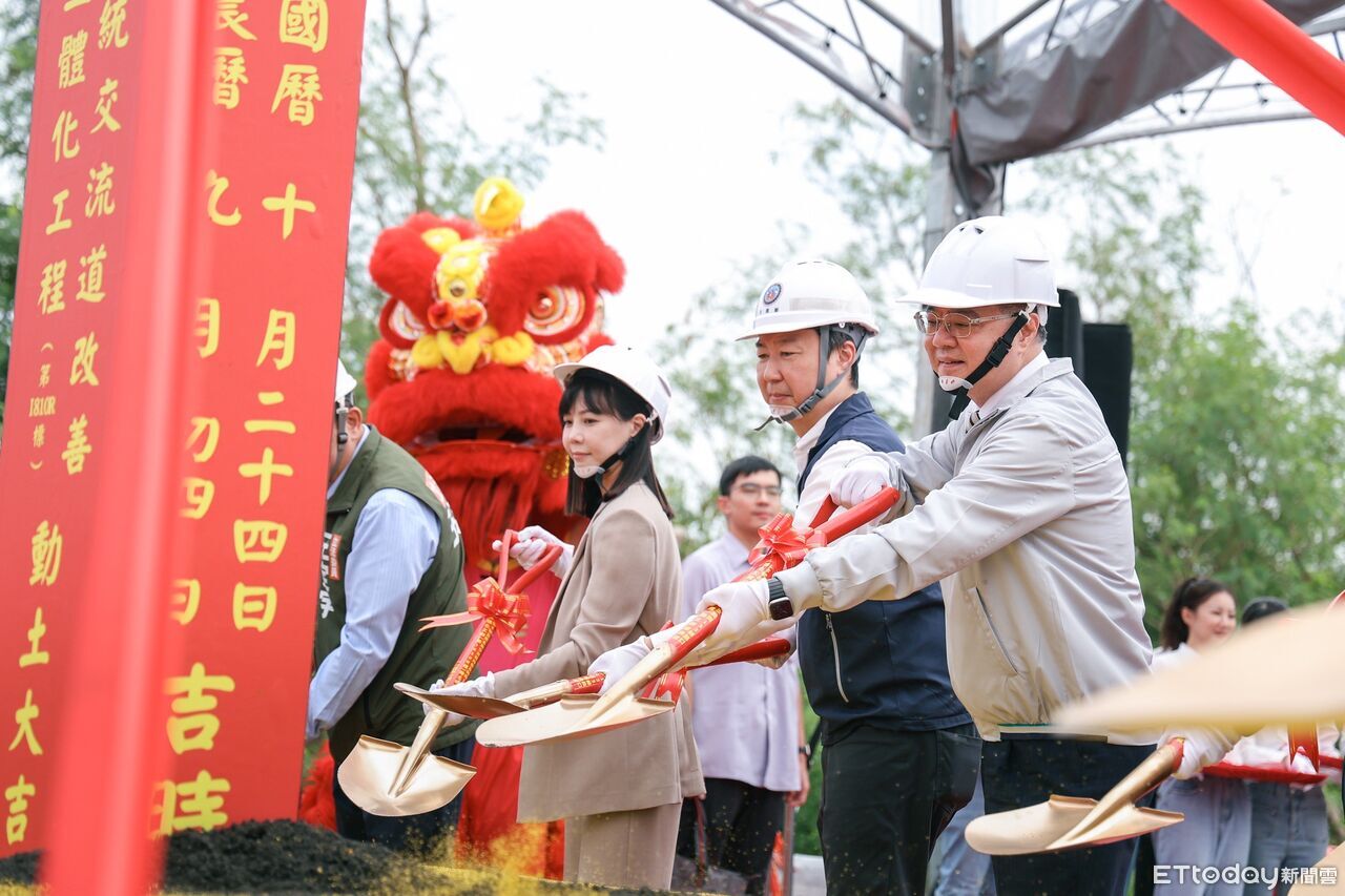 國8系統交流道改善開工　卓揆：讓種下的樹長成大樹撐起台南交通