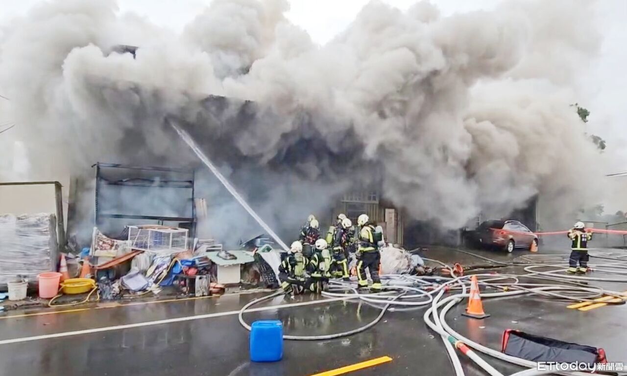 桃園倉庫大火網拍夫妻命喪火場「屍骨不全」　可憐兒PO網求助