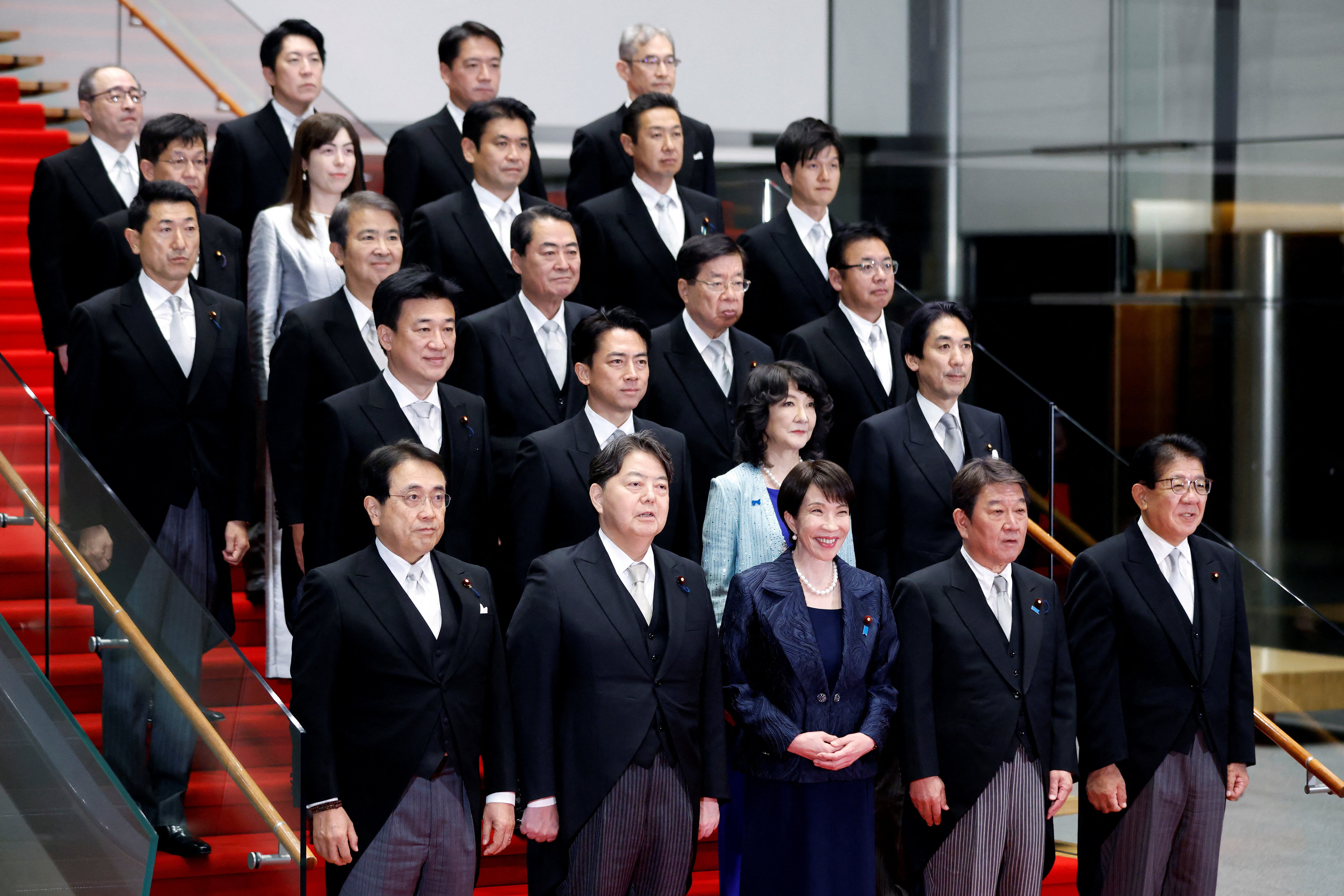 ▲▼高市早苗新內閣上任。（圖／路透）