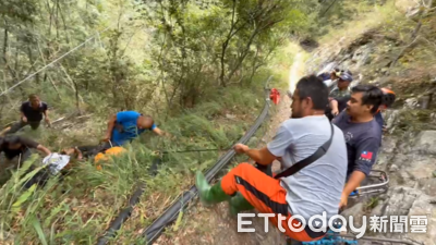 南投山難頻傳!八通關古道「深谷傳來呼救聲」 男墜17層樓高邊坡