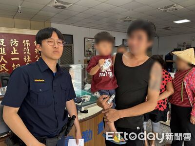 雲林土庫2歲萌娃迷途街頭 派出所、里長廣播神救援