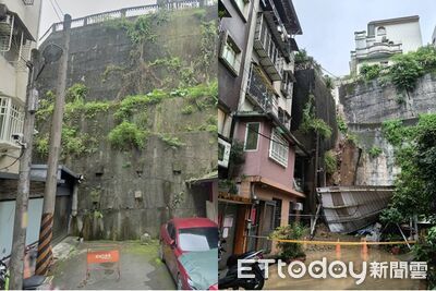 豪雨釀災!新店擋土牆崩落毀住家 91人連夜打包提前撤離逃劫