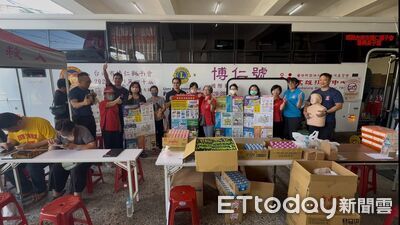 國定假日不放假 南消麻豆警義消捐血+防災宣導作伙來