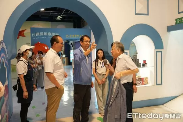 ▲韓中教育基金會、中華民國中韓文化基金會參訪台灣鯛生態園區。（圖／記者游瓊華翻攝）