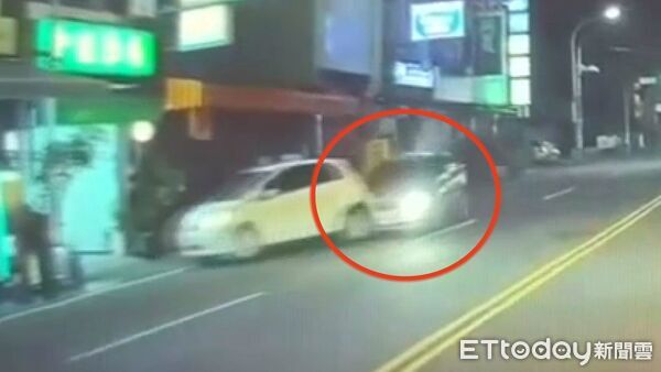 ▲南投埔里鎮昨日晚間發生一起交通事故肇逃事件            。（圖／記者高堂堯翻攝）