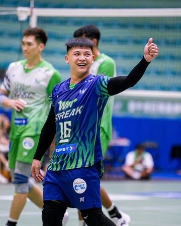 ▲聯盟目前得分王施琅、台中連莊隊長張昀亮、台中連莊喜迎5連勝。（圖／台中連莊提供）