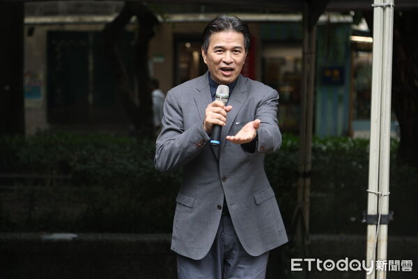 ▲李興文出席反詐騙活動。（圖／記者林敬旻攝）