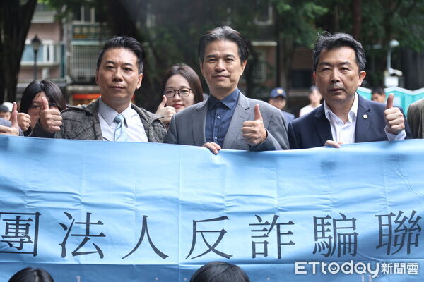 ▲李興文出席反詐騙活動。（圖／記者林敬旻攝）