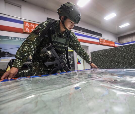 ▲▼陸軍展開「陸勝1號操演」。（圖／國防部提供）