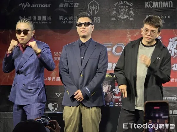 ▲孫生與重讀天月等參賽者。（圖／記者葉文正攝）