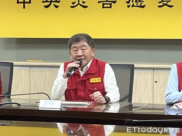 ▲▼非洲豬瘟中央災害應變中心記者會，由政委陳時中主持。（圖／記者許敏溶攝）