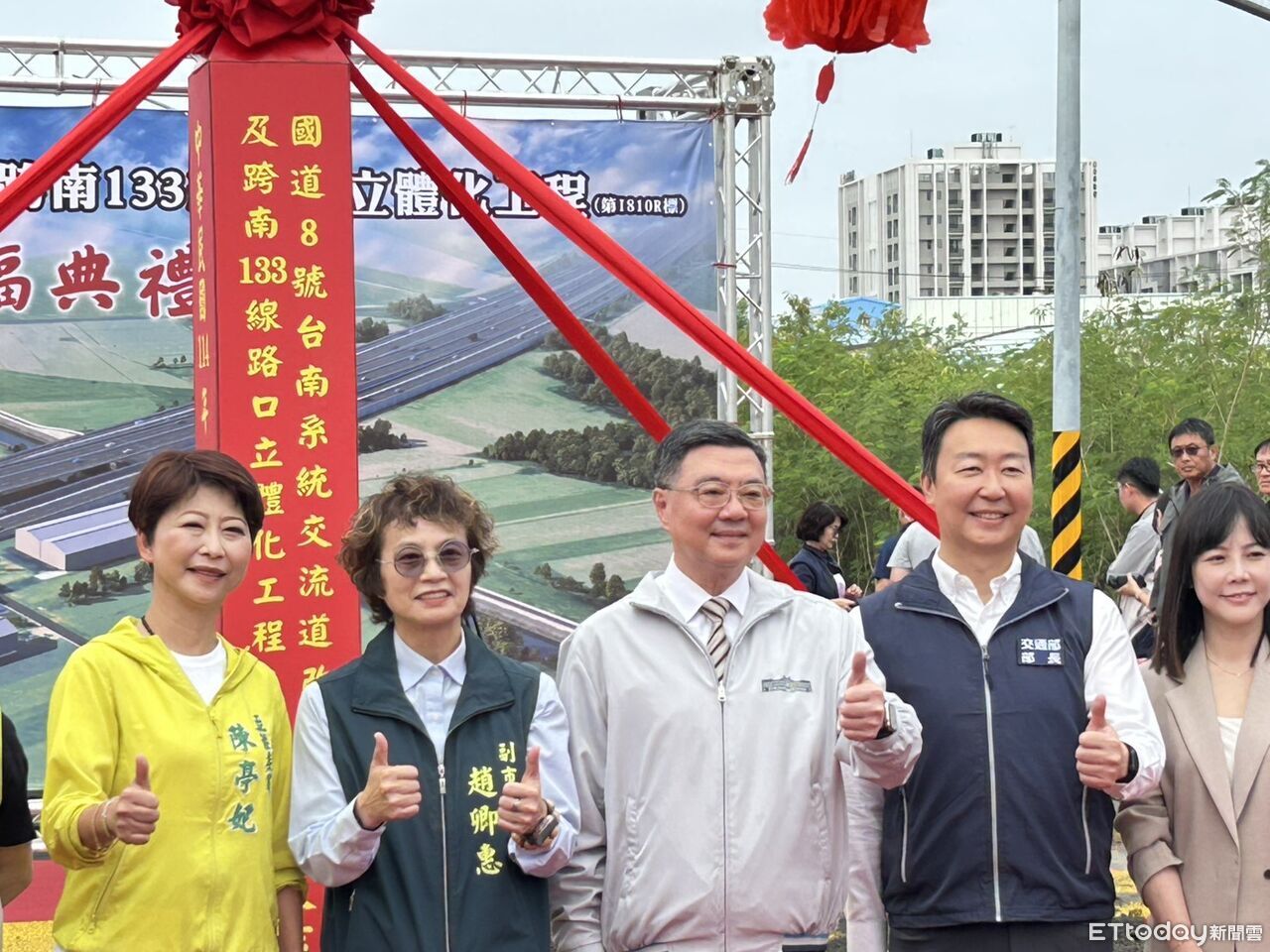 國8號南133路口立體化今動土　陳亭妃奔走多年37億交通樞紐啟動