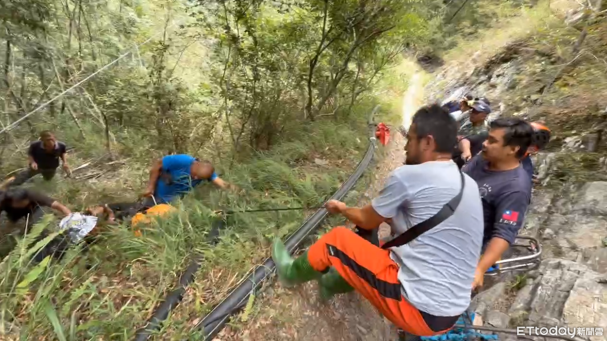 南投山難頻傳！八通關古道「深谷傳來呼救聲」　男墜17層樓高邊坡