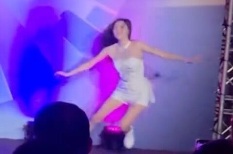 南珉貞「熱舞跌倒」全錄下　最新傷勢曝光