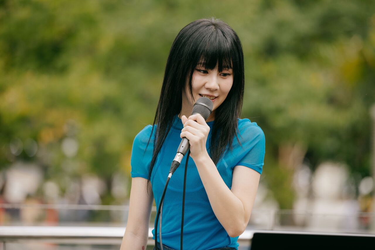 ▲▼白安於台中舉辦「與白安路邊野餐」活動。（圖／相信音樂提供）