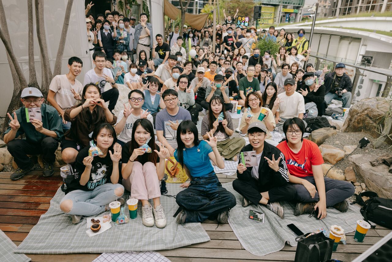 ▲▼白安於台中舉辦「與白安路邊野餐」活動。（圖／相信音樂提供）