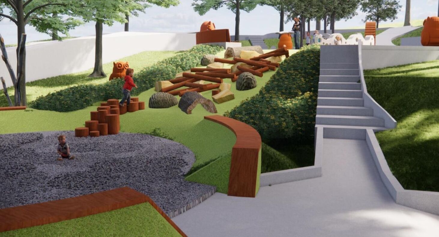 ▲桃園「虎頭山公園」將展開大改造,將於11月5日開工,預計2026年12月31日全區完工。(圖/桃園市風管處提供)