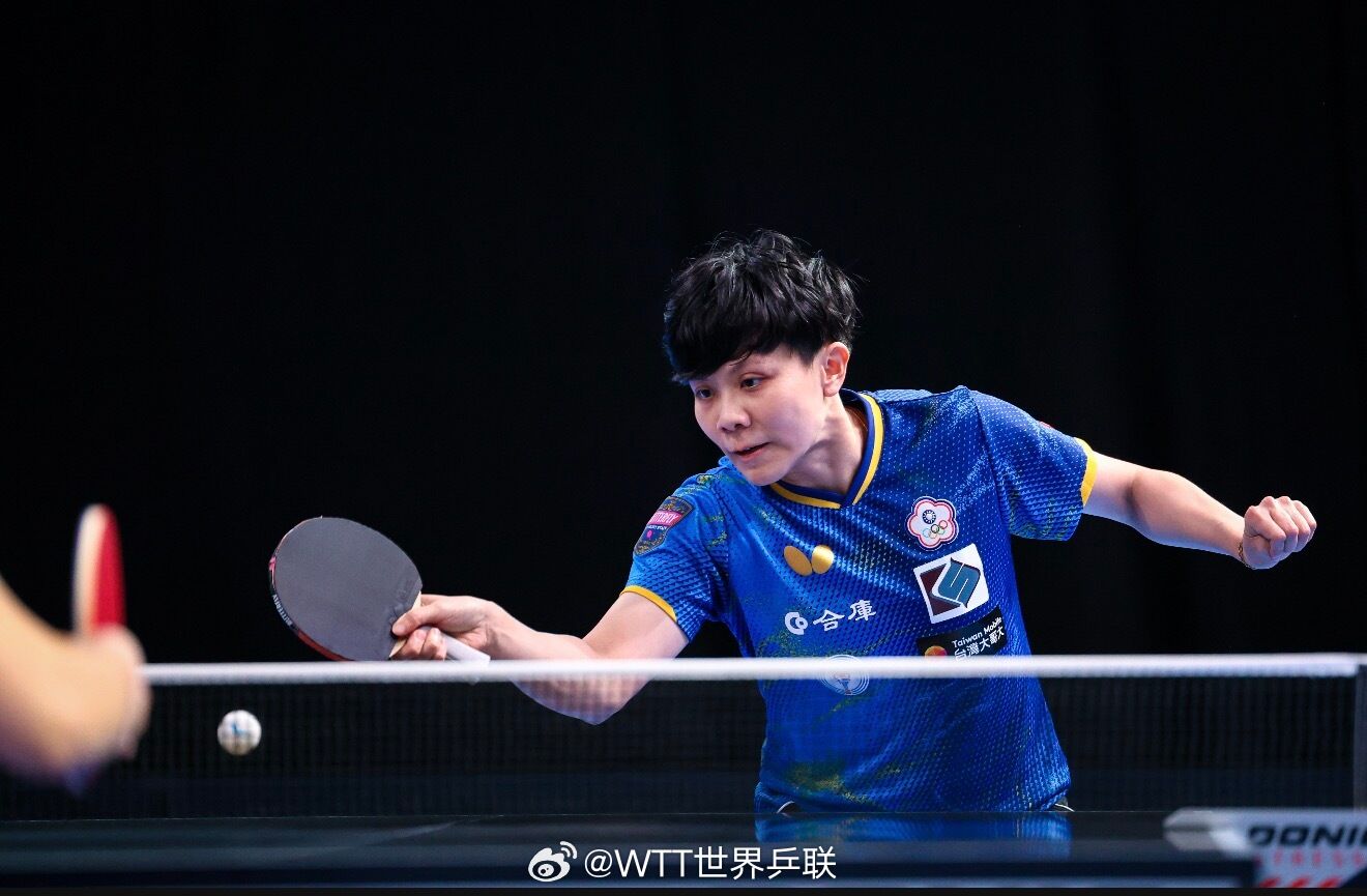 ▲▼台灣桌球一姐鄭怡靜。（圖／翻攝自微博／WTT世界乒聯）