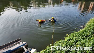 快訊／台南男離家失聯！今早尋獲「漂浮堤岸水邊」　已明顯死亡
