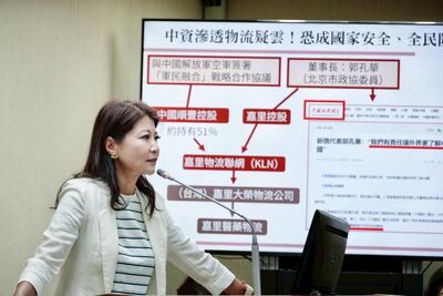 嘉里大榮隱匿問題豬肉流向? 她揭中資背景:物流業被滲透是國安危機