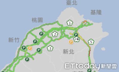 國5湧車潮「時速僅27公里」 高公局公布下午11處易塞路段