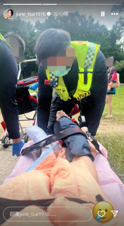 ▲▼六月,蔡君茹。（圖／翻攝自Instagram／june_tsai1976）