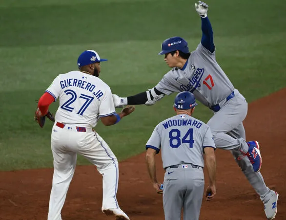 ▲▼洛杉磯道奇大谷翔平、藍鳥強打小葛雷諾。（圖／達志影像／美聯社）