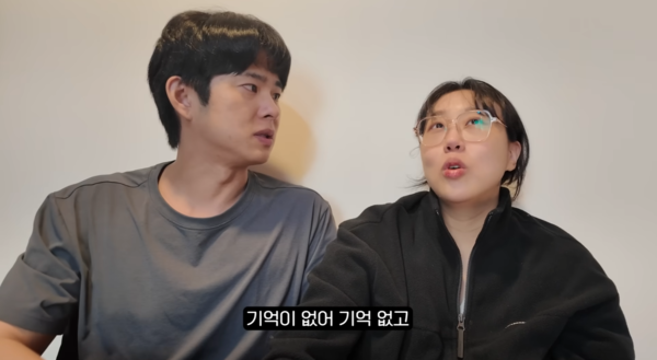 外送稿用　▲▼韓百萬YTR生雙胞胎後「大量出血」　昏厥10次。（圖／翻攝自YouTube／엔조이커플enjoycouple）