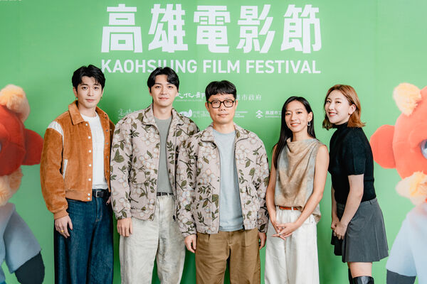 ▲《明日的過客》演員侯彥西、演員郭子豪、演員陳妤、演員毛祁芸出席高雄電影節。（圖／高雄電影節提供）